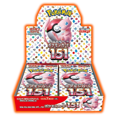 151 Pokemon Japanese Booster Box (No Shrink)