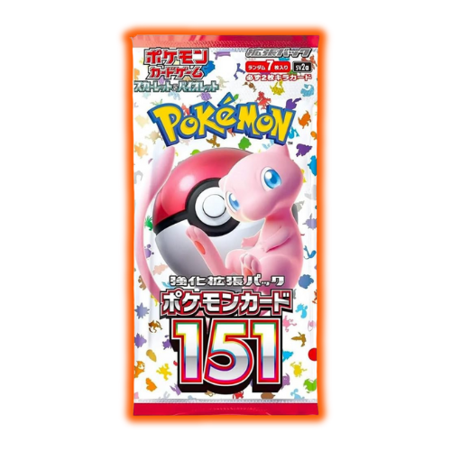 151 Pokemon Japanese Booster Pack