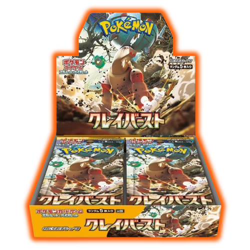 Clay Burst Japanese Pokemon Booster Box