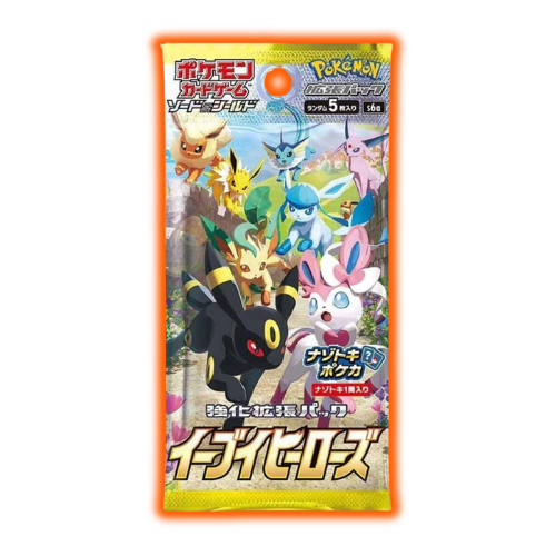 Eevee Heroes Japanese Booster Pack