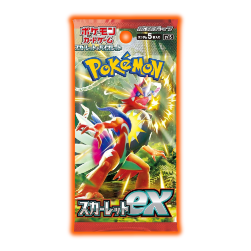 Scarlet Ex Pokemon Japanese Booster Pack