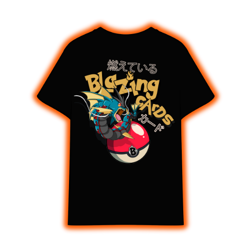 Gyarados Blazing Cards T-Shirt *Limited Retro*